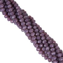 6 mm ir 100 vnt Crystal Candy spalvoto stiklo bikono briaunotas tarpiklis palaidi karoliukai „pasidaryk pats“ papuošalų kūrimas dark purple