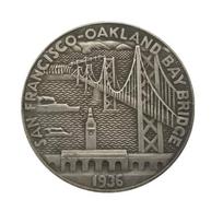 JAV 1936 m. San Francisko pusės dolerio KOPIJA proginės monetos – monetų kopijos medalių monetos kolekcionuojami daiktai 1pcs