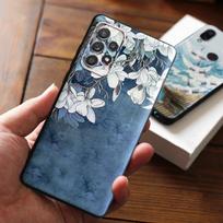 Skirta Samsung Galaxy A31 A71 A52 A72 A41 A51 A32 A42 4G 5G Dėklai A515 Skirta Samsung A 51 71 52 Gėlės Objektyvo apsaugos dėklų dangtelis A42 5G