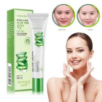 Aloe Vera Moisturizing Eye Cream Tamsių ratų pašalinimas Drėkinamasis Drėkinamasis Lyginamasis Švelni priežiūra Akių priežiūra