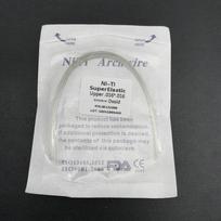 10 vnt./Pak. Dantų ortodontinių lankų laidai Super Elastic Niti Stačiakampio Kiaušinio tipo Odontologo gaminys 0.016*0.016 Upper