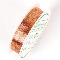 0,2–1 mm lydinio laido karoliukų viela „pasidaryk pats“ papuošalų gaminimo laido stygų priedai 0.25mm&18meter varis
