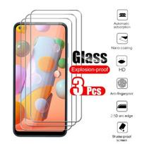 3 vnt Samsung Galaxy S21 Ultra S20 FE 5G grūdinto stiklo telefono ekrano plėvelė Samsung A40 A32A72 apsauginė plėvelė Honor 10