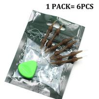 Safe Heli Chod System Kit Karpių žvejybos įtaisai Sraigtasparnis Chod Plaukų įtaisai Karpių žvejybos reikmenų nuorodos