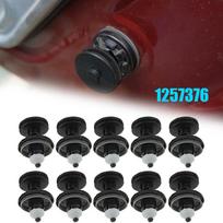 1257376 10X automobilio durelių plokštės kortelės apdailos spaustukai, vidaus tvirtinimo elementų tvirtinimo kniedės, priedai 1257374, skirtas Ford Focus MK2 C-Max Kuga MK1