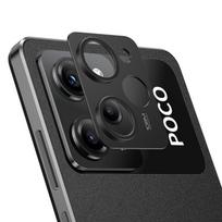 Galinės kameros objektyvo dėklas, skirtas Xiaomi Poco X5 Pro 5G galinio aliuminio metalo fotoaparato objektyvo apsaugai, skirtas POCO X5Pro objektyvo žiedinei plėvelei For POCO X5 Pro juoda