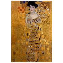 Klasikiniai Žymūs Gustavo Klimto Bučinys Drobės Paveikslai Reprodukcijos Adelės Bloch Portretas Meno Plakatai Sieninis Paveikslas Namų Dekoravimas 21*30cm