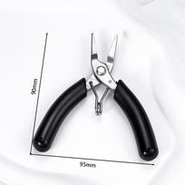 Nerūdijančio plieno replės Papuošalų gamybos replės Įrankiai Vielos pjoviklis papuošalų taisymui Vielos vyniojimas Papuošalų gamybos reikmenys Flat nose pliers
