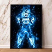 Drobės meno kūriniai Tapyba Pirmasis dėjimas Akira Sendoh Cuadros Geriausia dovana Kambarys Namai 21cm×30cm NoFrame blue