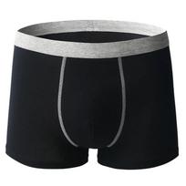 Plius apatiniai Didelio dydžio Vyriški apatiniai stori vyriški kelnaitės Didesnės medvilnės berniukiški bokseriniai šortai Patogios apatinės kelnės L XL 2XL 3XL 4XL 5XL L juoda