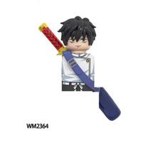 Vienetiniai anime modeliai Figūros Statybiniai blokeliai Žaislai vaikams WM6140 WM2360 WM2361 WM2362 WM2363 WM2364 WM2365 WM2366 WM2367