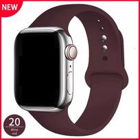 Silikoninė apyrankė Apple Watch Ultra2 Dirželis 42mm 45mm 38mm 44mm 40mm Išmanusis laikrodis Guminė Sportinė Apyrankė iWatch serija 9/8/7/6/5/4/3/SE 38mm 40mm 41mm ML gray