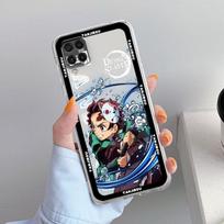 Demon Slayer mielas permatomas dėklas Samsung Galaxy A52 A12 A51 A32 A21s A71 A32 A22 50 A70 A31 A72 5G telefonui Samsung A73 5G
