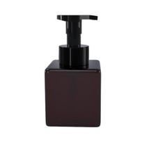 250ml/450ml Plastikinis putojantis muilo dozatorius, daugkartinis putų siurblys, sukuria sodrias, nepralaidžias buteliukus veidui 250ml ruda