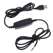 USB Tolygus Priteminimas 10 Greičių Priteminimo Jungiklis Priteminimo Spalvos Jungiklio Kabelis juoda