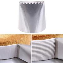 Didelis apledėjimo vamzdžių antgalis Torto dekoravimo antgalis Fondant Cake Tools Plieninis antgalis