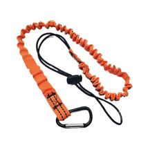 Tool Tether Lanyard with Buckle Strap Safety Bungee Tether Tool Lanyard Retractable Bungee Cord Safety Tool Leash oranžinė
