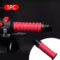 SEAMETAL Vairo juosta Neslystanti Patogi PU Oda Motociklo Dviračio Vairui Road Bike 1PC raudona
