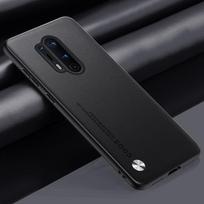 Prabangus PU odinis dėklas, skirtas OnePlus 8 Pro 8Pro Galinis dangtelis Matinis silikoninis smūgiams atsparus visiškai apsaugantis telefono dėklas, skirtas One Plus 8 Pro For OnePlus 8 Pro juoda