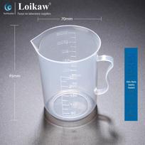 Nemokamas pristatymas: Maistinis PP plastiko matavimo indas su skale, dangteliu ir rankena 250ml, 1 piece with handle