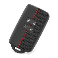 Automobilio rakto dėklas Renault Clio Kadjar Capture Koleos Espace Master Talisman Scenic Megane 4 Arkana Sandero silikoninis apsauginis dangtelis raudona