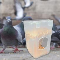 Automatic Bird Feeder Food Container Bowl Parrot Feeding Cage Accessories for Cockatiel Lovebirds