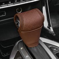 Automobilio pavarų perjungimo dangtelis Pavarų dėžės perjungimo svirties rankenėlės apsauga Brown brown