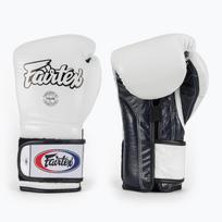 Bokso pirštinės Fairtex Heavy Hitter's Mexican Style white/blue