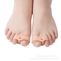 Silikono pirštų separatorius: „Hallux Valgus“ korektorius, skirtas dideliems pirštams išlyginti, unisex, dėvėti su batais. One Size