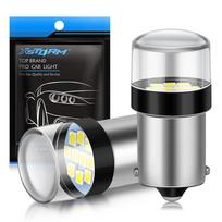2 vnt. Automobilio LED P21W 1156 BA15S 1157 BAY15D P21/5W Posūkio signalo lemputės R5W R10W Automobilio atbulinės eigos lemputė 12V 6000K Balta Raudona Geltona 1156 BA15S P21W balta