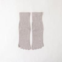 Unisex Medvilninės Kojinės su Atskirais Pirštais Visoms Sezonams - Kvėpuojančios, Vienspalvės, Vidutinio Ilgio, Sportui ir Laisvalaikiui. One size (33-44)