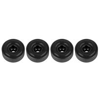 4 vnt. 20*8 mm aliuminio lydinio stipintuvo kojelės, amortizatoriai, stipintuvo padeliai, kojelės, juodos juoda
