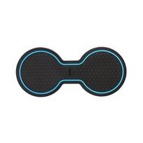 Car Cup Holder Waterproof Anti Slip Insert Coasters Pads Interior Accessories Durable Car Coaster For Tesla Model Y mėlyna