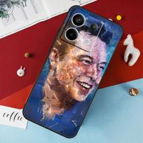 Elon Musk Dėklas Xiaomi Redmi Note 12 11 10 9 8 13 Pro Plus 12S 11S 10S 9S 10A 9C 10C 12C 13C Dangtelis Redmi Note 12 5G