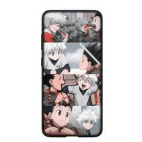 Telefono dėklas Samsung Galaxy S25 S24 S23 iPhone 16 15 Xiaomi Redmi Note 14 13 12 16E X 11 Pro Max OPPO Moto Komiksai Killua Hunter X Hunter Gon Freecss for Samsung Galaxy Note 9 švelni smėlinė