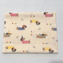 1 vnt. Medvilniniai kratinių audiniai, DIy medvilniniai animaciniai spausdinti rankdarbių audiniai, Kratiniai siuvimui, DIy rankdarbiams 50x158cm geltona