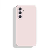 Samsung Galaxy M35 5G dėklas, skirtas Samsung M15 M35 M55 5G dangtelis Originalus skystas silikoninės gumos smūgiams atsparus buferis, skirtas Galaxy M35 For M15 5G rožinė