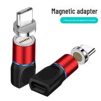 C tipo magnetinis adapteris: 3A Greitasis įkrovimas ir duomenų perdavimas Android Apple Magnetic Head