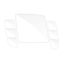 Automobilio centrinės konsolės pelės mygtuko plėvelė TPU apsauginė plėvelė W213 W205 W177 W247 apsauginė plėvelė Automobilio salono aksesuaras A