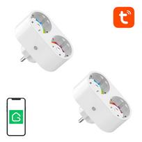 Gosund SP211 dual WiFi smart socket, 2 pieces 3500W (two-pack) Tuya, Podwójne inteligentne gniazdko WiFi Gosund SP211, 2 sztuki 3500W (dwupak) Tuya