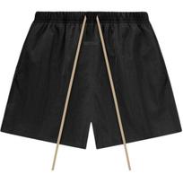 Fear of God Essentials Textured Nylon Soccer Short Black Men Bottoms 160BT244440F L