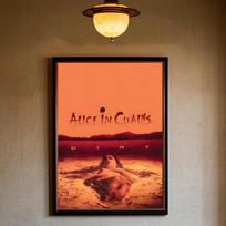 Retro muzika Alice In Chains plakatas HD menas lipnus sienai atsparus vandeniui namų svetainė miegamasis baras estetiškas dekoras 21cm×30cm NoFrame