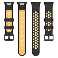 Dirželis Xiaomi Mi Band 7 Pro laikrodžiui, kūrybingo dviejų spalvų stiliaus silikoninė apyrankė, pakaitinis apyrankės dirželis XiaoMi Band 7Pro apyrankei xiaomi band 7pro