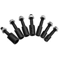 Veleno adapteris 5-16mm veleno variklis stalinis šlifuoklis juodas 6MM