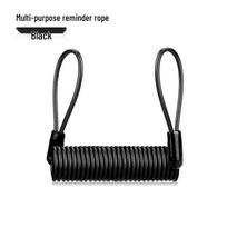 Anti-theft Combination Lock for Mountain Bikes, Helmets, and Motorcycles with Steel Cable