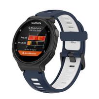 Garmin Forerunner 735XT laikrodžio apyrankė Minkštas silikoninis dirželis Pakeičiama laikrodžio apyrankė Garmin Forerunner 220 230 235 630 620 Other juoda pilka spalva
