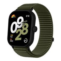 Nylon Strap for Redmi Watch 5 4 Sports Elastic Replacement Bracelet WristBand Correa for Xiaomi Mi Band 8 Pro/9 Pro Accessories For Miband 9 Pro armijos žalia spalva