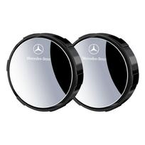 2 vnt. Reguliuojamas 360 laipsnių kampu automobilio aklosios zonos galinio vaizdo veidrodėlis, skirtas Mercedes benz AMG W204 W203 W212 W211 W124 W210 GLC GLE E CLA GLA W205 W211 W213 BENZ juoda