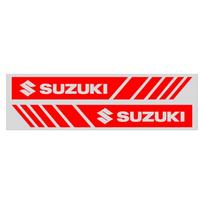 2 vnt. automobilio galinio vaizdo veidrodėlio šoninio juostelės ženklelis 3D lipdukas automobilio stiliui „Suzuki Swift SX4 Samurai Sport Jimny Grand Vitara Alto GW250 Splash Swace“ raudona