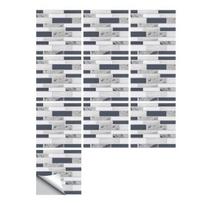 10 lapų marmuro sienų plytelių lipdukas vandeniui atsparus PVC lipnus dekoratyvinis lipdukas namams, vonios kambariui, virtuvei, sienelės virš stalviršio, nulupamas ir priklijuojamas sienų lipdukas 10cm D